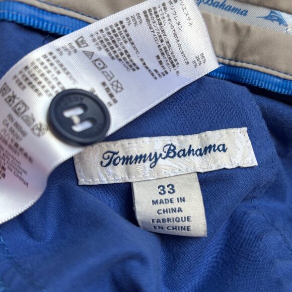 Tommy Bahama Chip and Run 10" Shorts (Buccaneer Blue) - Size 33 - Picture 5 of 7